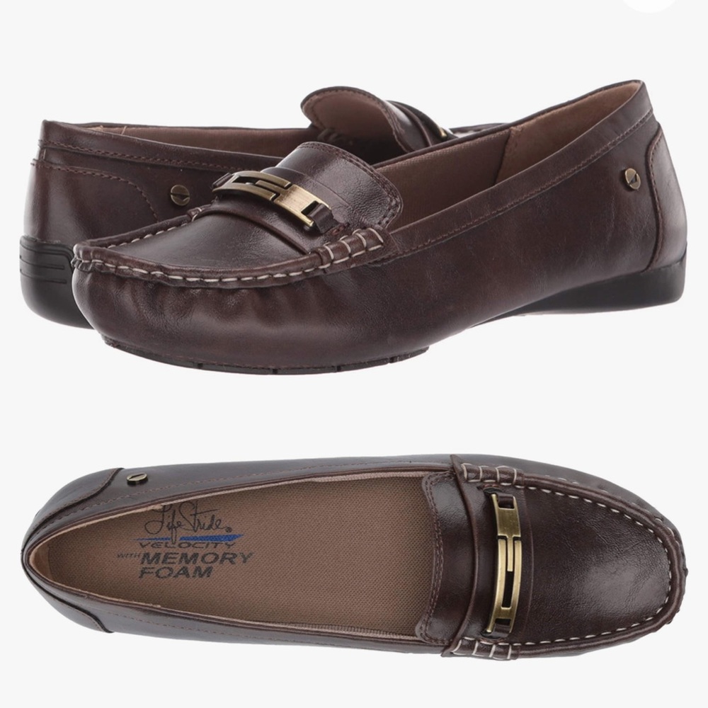 LifeStride Velocity Memory Foam Slip-On Loafer 8M